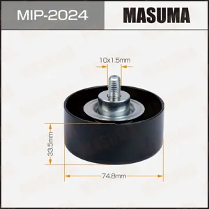 MASUMA MIP2024 Ролик обводной ремня привода навесного оборудования