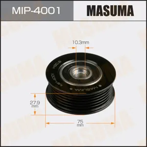 MASUMA MIP4001 Ролик натяжителя ремня привода Mazda atenza