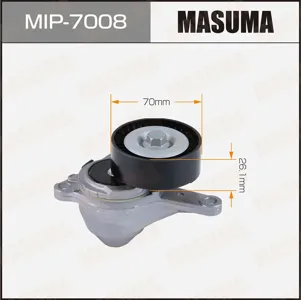 MASUMA MIP7008 Натяжитель ремня привода навесного оборудования