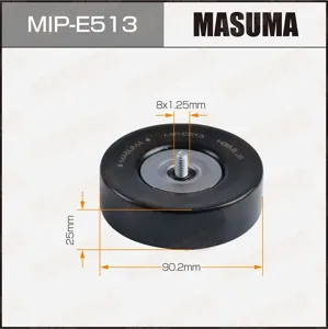 MASUMA MIPE513 Ролик обводной ремня привода навесного оборудования