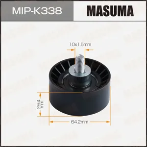 MASUMA MIPK338 Ролик обводной ремня ГРМ