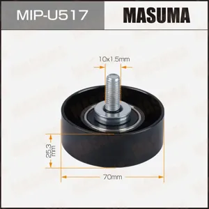 MASUMA MIPU517 Ролик обводной ремня привода навесного оборудования