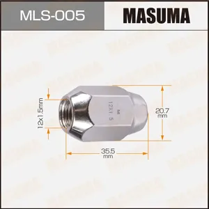 MASUMA MLS005 Гайка колесная