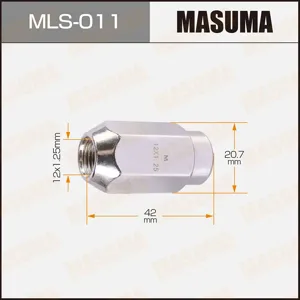 MASUMA MLS011 Гайка колесная