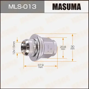 MASUMA MLS013 Гайка крепления колеса Toyota Carina Corolla RAV 4 Avensis 85>