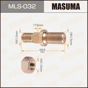 MASUMA MLS032 Шпилька колесная