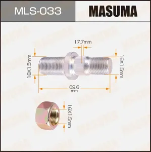 MASUMA MLS033 Шпилька колесная