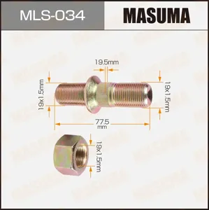 MASUMA MLS034 Шпилька колесная