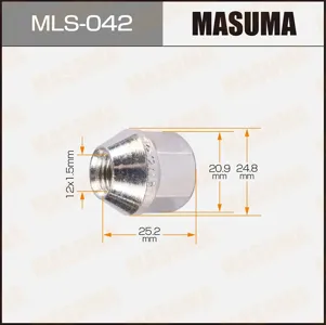 MASUMA MLS042 Гайка колесная