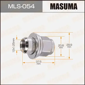 MASUMA MLS054 Гайка колесная