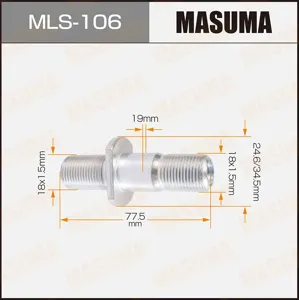 MASUMA MLS106 Шпилька колесная