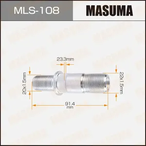MASUMA MLS108 Шпилька колесная