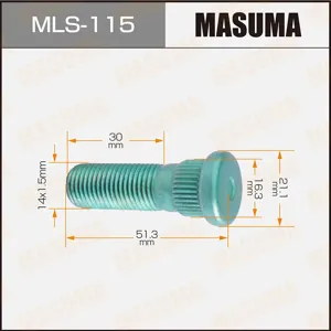 MASUMA MLS115 Шпилька для грузовика