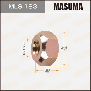 MASUMA MLS183 Гайка колесная