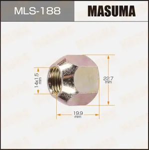 MASUMA MLS188 Гайка колесная
