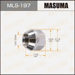 MASUMA MLS197 Гайка колесная