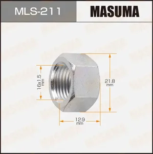 MASUMA MLS211 Гайка