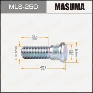 MASUMA MLS250 Шпилька колесная