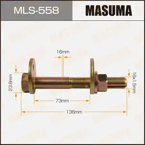 MASUMA MLS558 Болт эксцентрик к-т. Toyota