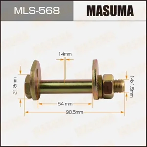 MASUMA MLS568 болт с эксцентрикомв сборе Toyota Mark 2 Chaser Cresta Gx100 96-01