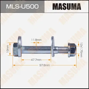 MASUMA MLSU500 Болты эксцентрики