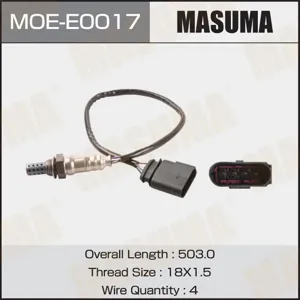 MASUMA MOEE0017 Лямбда-зонд VW beetle