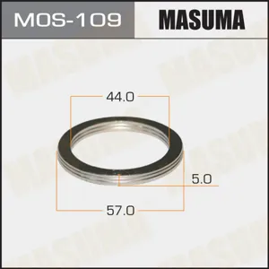 MASUMA MOS109 Кольцо уплотнительное 44x57 Mazda 323, Toyota , Opel 1.31.51.61.72.0 D