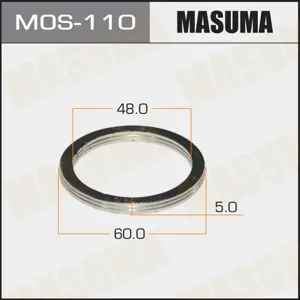 MASUMA MOS110 Кольцо уплотнительное глушителя