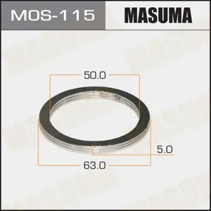 MASUMA MOS115 кольцо уплотнительное 50x63 Mazda 323626, Opel Frontera Corsa , Toyota <98