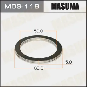 MASUMA MOS118 Кольцо уплотнительное глушителя