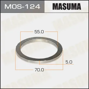 MASUMA MOS124 Кольцо уплотнительное глушителя