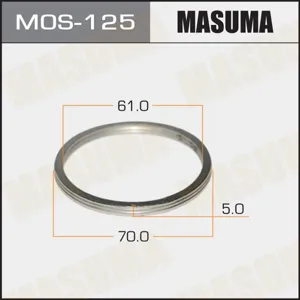 MASUMA MOS125 Прокладка глушителя 61х70