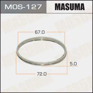 MASUMA MOS127 Кольцо глушителя 67Х72