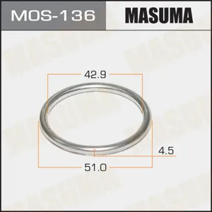 MASUMA MOS136 Кольцо уплотнительное глушителя