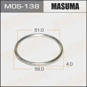 MASUMA MOS138 Кольцо уплотнительное глушителя
