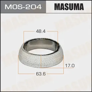 MASUMA MOS204 Кольцо уплотнительное глушителя