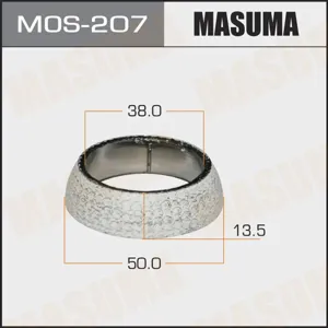 MASUMA MOS207 Кольцо уплотнительное глушителя