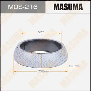 MASUMA MOS216 Кольцо уплотнительное глушителя