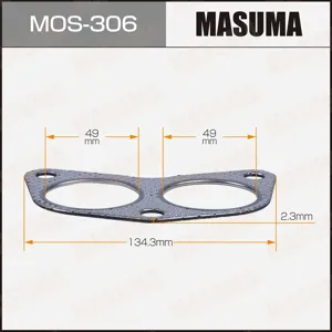 MASUMA MOS306 Прокладка выхлопной трубы
