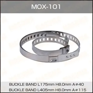 MASUMA MOX101 Хомут обжимной металлический MASUMA для пыльников (компл. 2 шт.) (мин. 5 комплектов)
