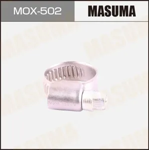 MASUMA MOX502 Хомут червячный MASUMA, 12-18mm / H-9mm (нержавеющая сталь) (уп10)