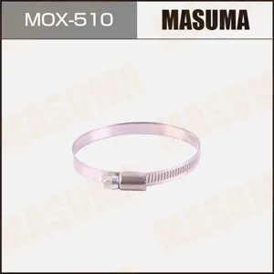 MASUMA MOX510 Хомут червячный. 60-80мм H-9мм нержав. сталь (в упак. 10шт.)