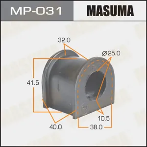 MASUMA MP031 Втулка стабилизатора Зад. подв. Toyota Land Cruiser 80 90-06 Dyna 100 85-01 Dyna 150 95-01 Toyoace G15 95-01 Hiace 82-07