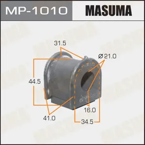 MASUMA MP1010 Втулка стабилизатора TOYOTA AVENSIS/ADT25# к-т2шт переднего