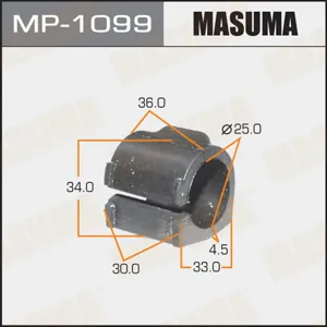 MASUMA MP1099 Втулка стабилизатора  переднего центр.  Renault  Logan , Dacia Logan 1.41.6 04>