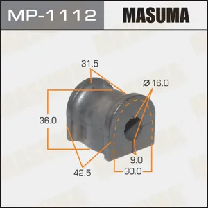 MASUMA MP1112 Втулка стабилизатора 