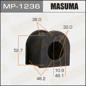 MASUMA MP1236 Втулка стабилизатора (упаковка 2 шт, цена за 1 шт)