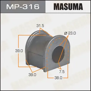 MASUMA MP316 Втулка резиновая СПУ