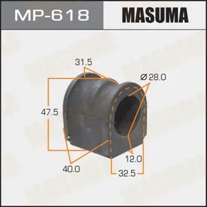 MASUMA MP618 Втулки стабилизатора и ходовой части