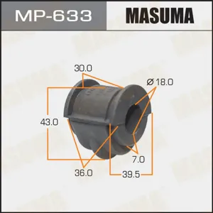 MASUMA MP633 Втулка стабилизатора  переднего Nissan Sunny 98-04